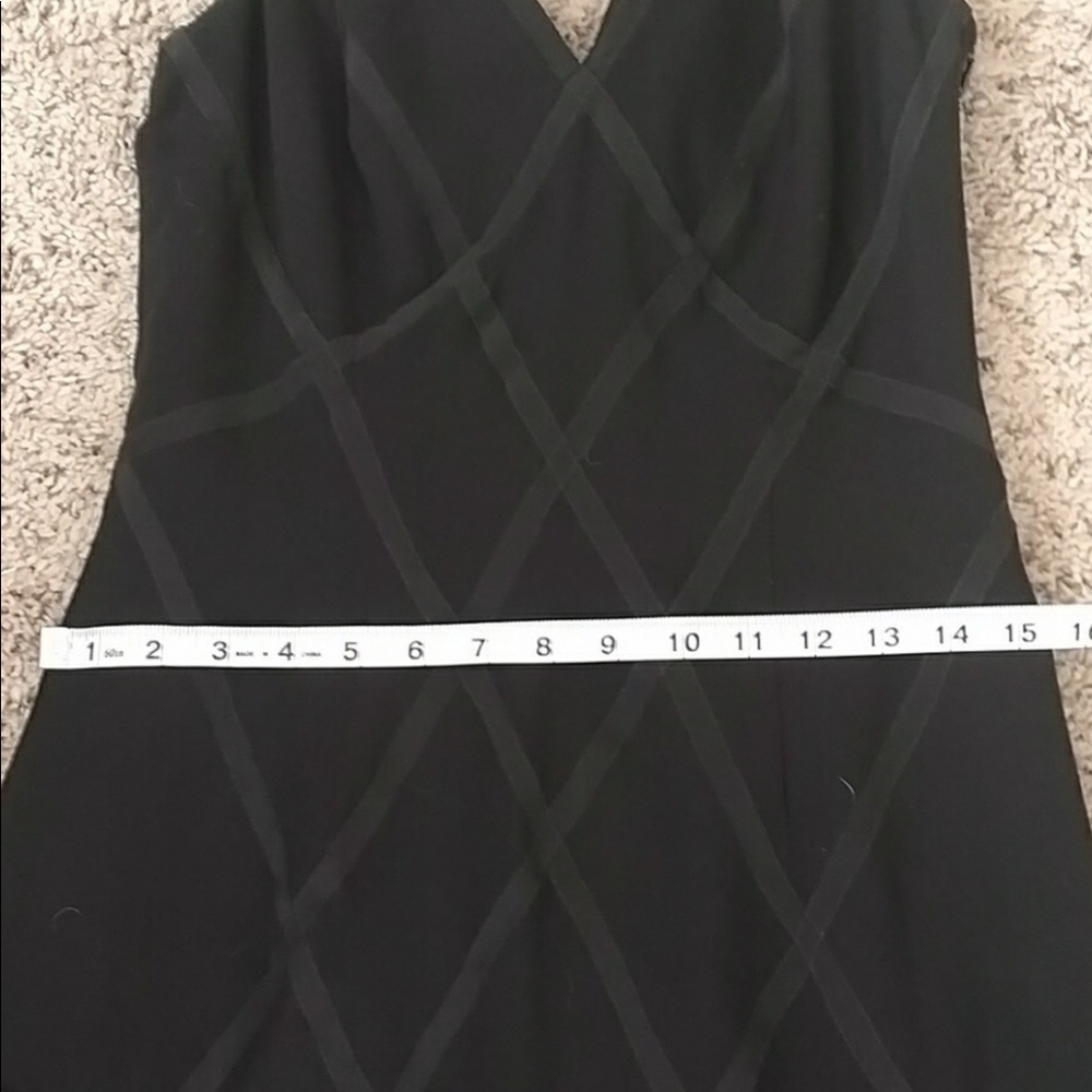 Nicole Miller Black Silk Dress